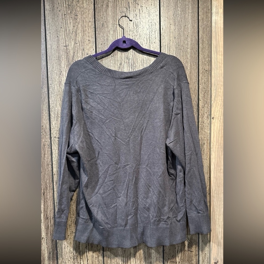 Torrid Everyday Soft V-Neck Pocket Cardigan Sweater - Picture 3 of 3